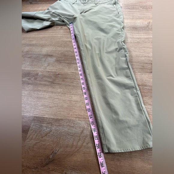 Lululemon Commission Pant Slim Warpstreme Khaki Size 36 - Picture 7 of 10